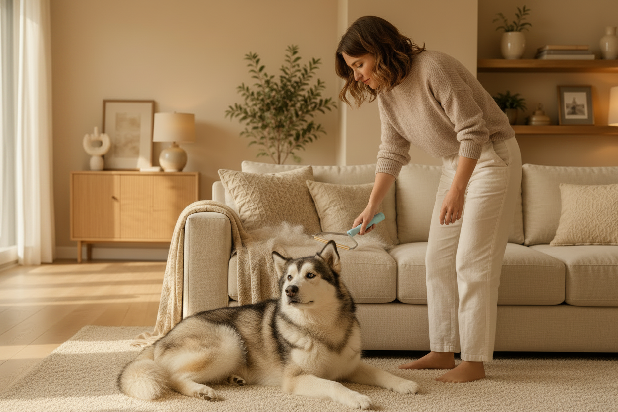 Dé-poileur express — Malamute regard — Petizou